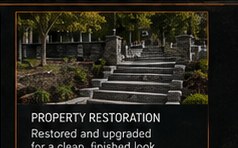 Restored property walkway